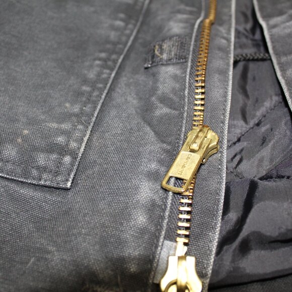 Carhartt Sandstone Traditional Coat Size Large Tall C26 BLK - Arctic Quilt Lined - Picture 9 of 15